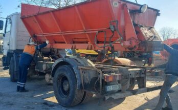 "Міське дорожнє управління" готує техніку для робіт у зимовий період